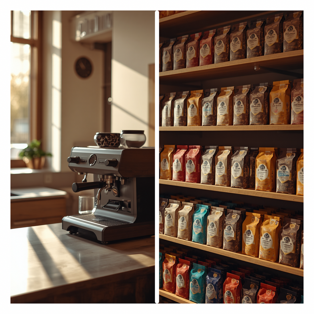 Fresh Roasted Coffee Beans vs. Grocery Shelf Coffee